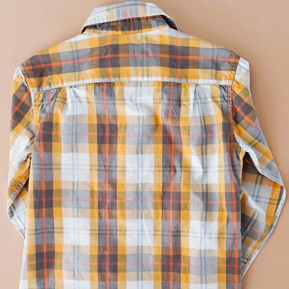 Boys Size 8 Bundle Route 66 & Cherokee Plaid Button Down Shirts LS SS - Picture 4 of 9